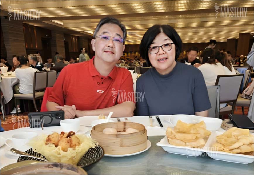 Cindy Wong and Richard Ho